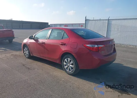 2015 Toyota Corolla S z USA, uszkodzony, nr VIN 2T1BURHE7FC244907